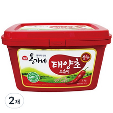 해표 옹가네 태양초 고추장, 3kg, 2개