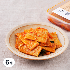 남도애꽃 매콤어묵 볶음, 160g, 6개