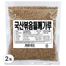 복이네먹거리 국내산 통깨 들깨가루, 110g, 2개