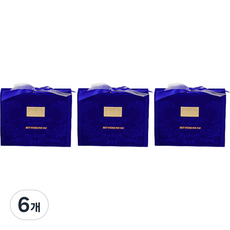 마켓감성 스페셜 리본 선물상자 소형, 블루, 6개