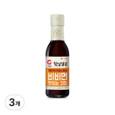 청정원 계란후라이와밥에 비비면 맛있는간장, 150g, 3개