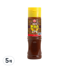 오뚜기 경양식 돈까스소스, 455g, 5개