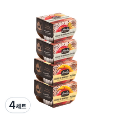 아넬라 생과일 디저트 스타트 D 패키지 100g x 2p x 2종 세트, 바나나, 사과배, 4세트