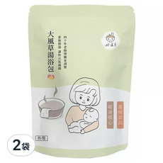 好漢草 大風草湯浴擦澡包 Set 7包, 產後擦澡, 20g, 2袋