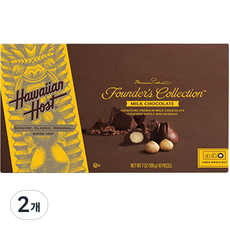 하와이안호스트 파운더스 컬렉션 밀크 초콜릿, 2개, 198g