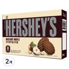 HERSHEY'S 好時 榛果華夫餅, 2個, 146克