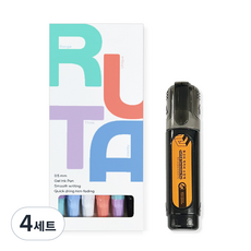TUCO.B Rutapen 6個入+Quick Cover修正液 1個, 4組