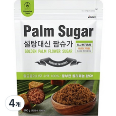 설탕 대신 팜 슈가, 500g, 4개