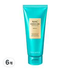 AHC 에센스케어 클렌징폼 에메랄드, 150ml, 6개