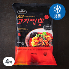 미인중식홍야 홍야 고기짬뽕 2인분 (냉동), 1260g, 4팩