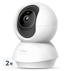 타포 3K 5MP 회전형 스마트 홈 WiFi 카메라, Tapo C230, 2개
