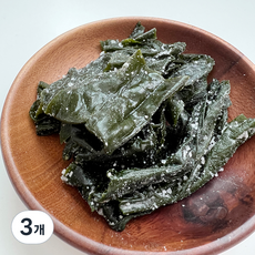 청해명가 염장 쌈다시마, 500g, 3개