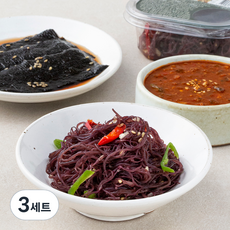 김수미그때그맛 김장아찌 150g + 꼬시래기무침 100g + 소고기강된장 150g, 3세트