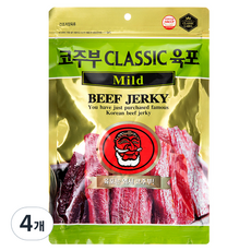 코주부B&F CLASSIC 육포 Mild, 130g, 4개