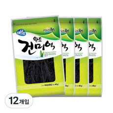 바다맘 건미역, 40g, 12개