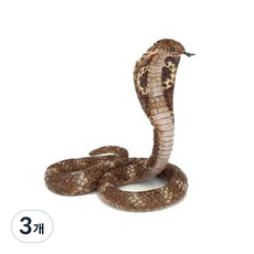 파포 킹 코브라 애니멀 피규어, 3개