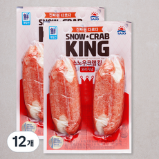 대림선 스노우 크랩킹 오리지널맛, 140g, 12개