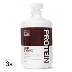 박준뷰티랩 LPP 단백질 샴푸 블루밍도손 꽃향, 1L, 3개