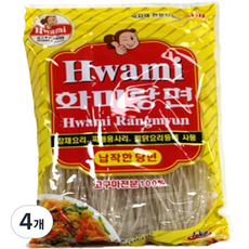 화미제당 랑면 납작당면, 1kg, 4개