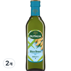 올리타리아 쌀눈유, 500ml, 2개
