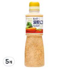 丘比深焙芝麻沙拉醬, 600ml, 5個