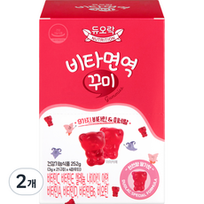 듀오락 유아용 비타면역 꾸미 252g 2개