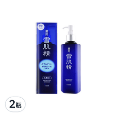 KOSE 高絲 SEKKISEI 雪肌精 高機能化粧水, 水嫩清爽觸感 按壓式壓頭, 500ml, 2瓶