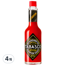 타바스코 스콜피온 소스, 60ml, 4개