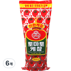 오뚜기 토마토케찹800g 케찹, 800g, 6개
