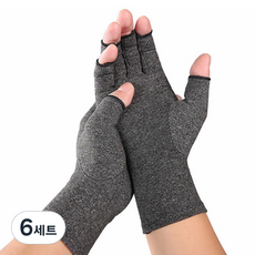 피케이팜 압박 보호대 손가락장갑 S, 6세트