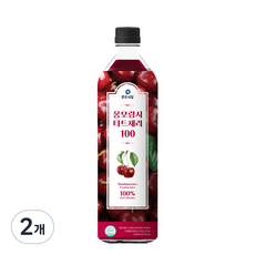 Malgeunnail 酸櫻桃果汁, 1L, 2瓶