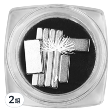 withshyan 客製化迷你貓眼彩繪磁鐵7件組 單一顏色, 2組, 單件