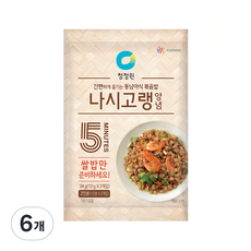 청정원 나시고랭 양념, 24g, 6개