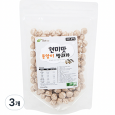 그린원푸드 유기농 옹알이 유아 쌀과자, 현미맛, 30g, 3개