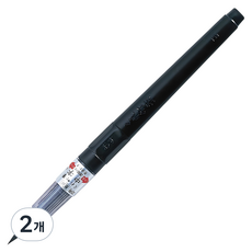 Kuretake 吳竹 毛筆 22號 中 CNDM150-22S, 黑色, 2個