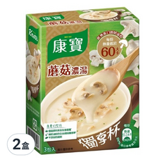 新康寶奶油風味獨享杯蘑菇 13g 3入, 39g, 2盒