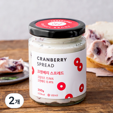 포비 크랜베리 스프레드, 2개, 200g