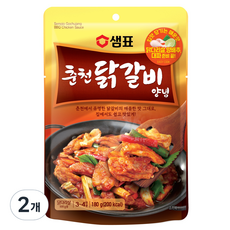 Sempio 膳府 星級旅行春川辣炒雞調味料, 180g, 2個