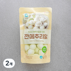 청정원 깐메추리알, 270g, 2개