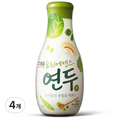 샘표 요리에센스 연두 순, 500ml, 4개