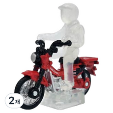 TOMICA Tiajus Korea 106 Honda CT125 Hunter Curve公仔 混合色, 混色, 2個