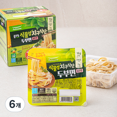 풀무원 식물성 지구식단 두부면 넓은면, 300g, 6개