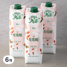 베가밀 라이스 아몬드 음료, 950ml, 6개