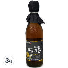 밥상마루 광천김 들기름, 350ml, 3개