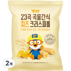 뽀로로 크리스피롤, 치즈맛, 240g, 2개