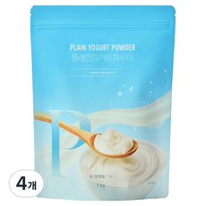 네이쳐티 플레인 요거트 파우더, 1kg, 4개, 1개입