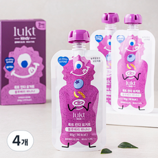 LUKT 킨디 요거트 블루베리 바나나 3개입, 255g, 4개