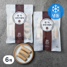 착한마을마음이가 현미귀리가래떡 (냉동), 500g, 6개