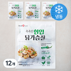 바디나인 촉촉한 한입 닭가슴살 청양고추맛 (냉동), 100g, 12개