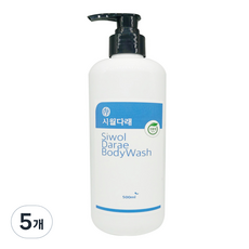 시월다래 모링가 바디워시, 500ml, 5개